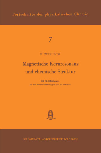 Magnetische Kernresonanz und Chemische Struktur