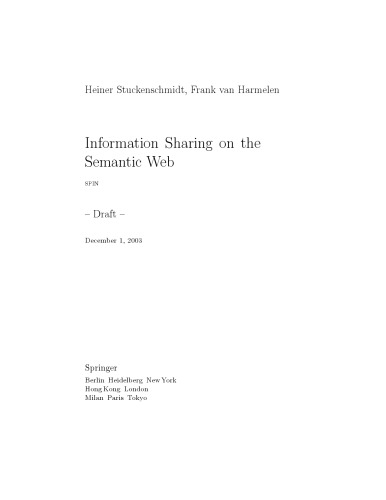 Information Sharing on the Semantic Web