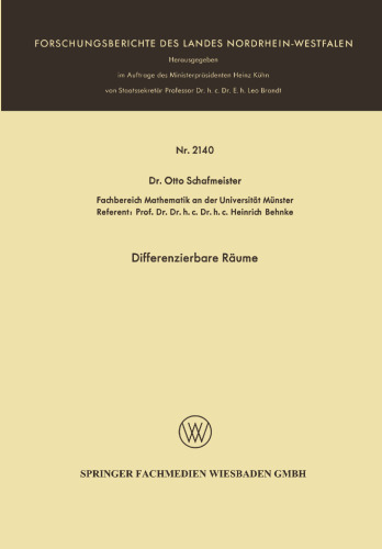 Differenzierbare Räume