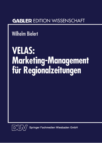VELAS: Marketing-Management für Regionalzeitungen