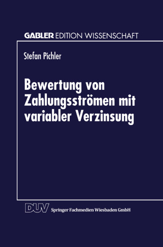 Bewertung von Zahlungsströmen mit variabler Verzinsung