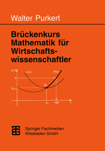Brückenkurs Mathematik für Wirtschaftswissenschaftler