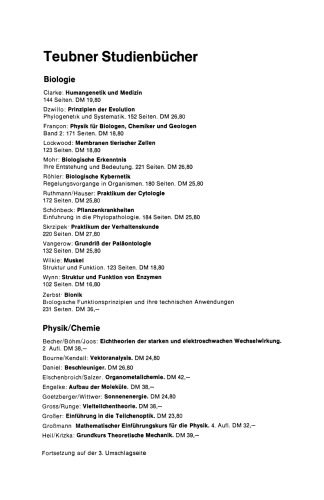 Bionik: Biologische Funktionsprinzipien und ihre technischen Anwendungen