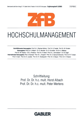Hochschulmanagement