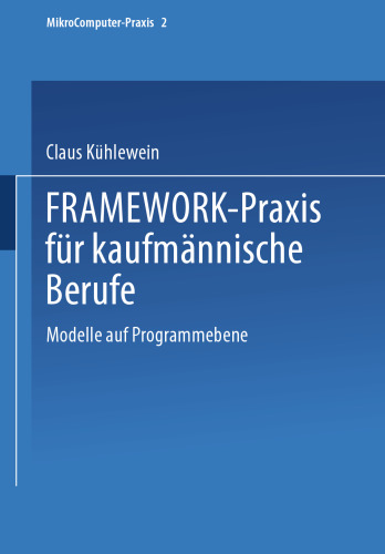 FRAMEWORK-Praxis für kaufmännische Berufe: Modelle auf Programmebene