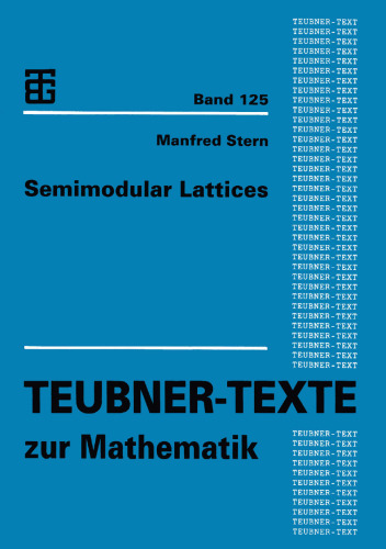 Semimodular Lattices