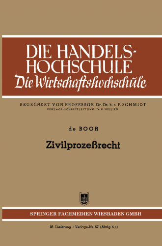 Zivilprozeßrecht