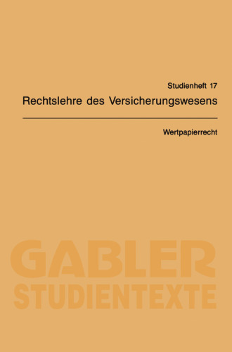 Wertpapierrecht