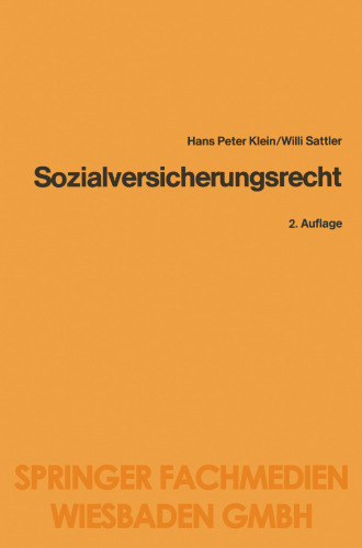Sozialversicherungsrecht