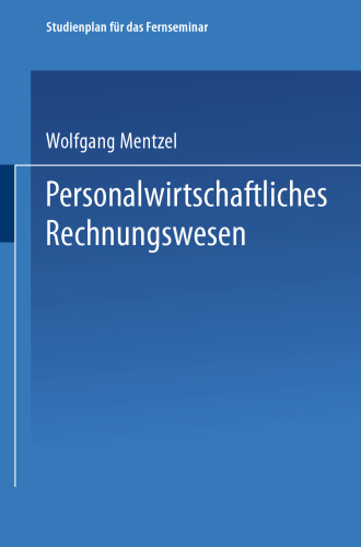 Personalwirtschaftliches Rechnungswesen