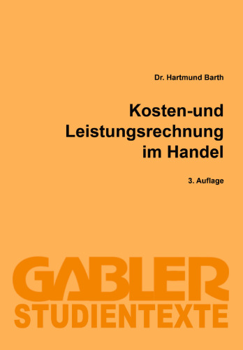 Kosten- und Leistungsrechnung im Handel