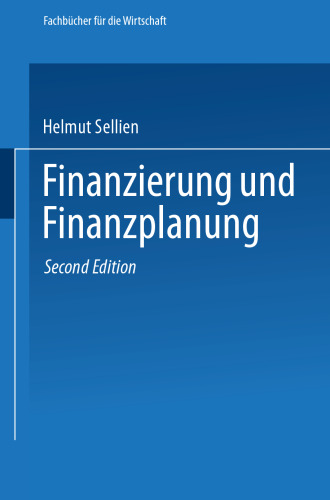 Finanzierung und Finanzplanung