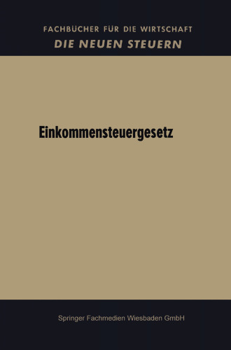 Einkommensteuergesetz