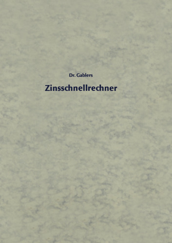 Zinsschnellrechner