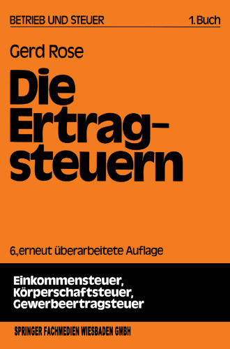Die Ertragsteuern