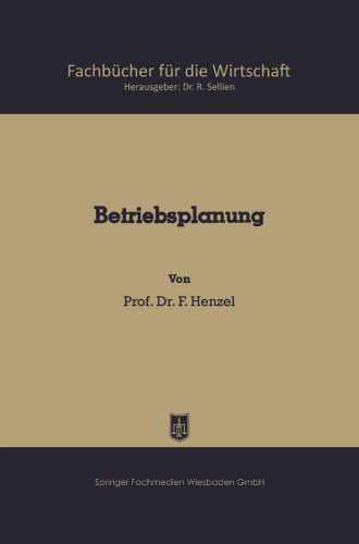 Betriebsplanung