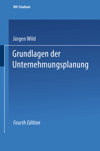 Grundlagen der Unternehmungsplanung