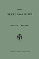 Über die Sprache Jacob Grimms