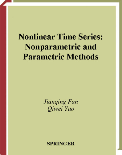 Nonlinear Time Series Nonparametric and Parametric Methods
