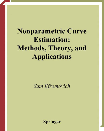 Nonparametric Curve Estimation Methods Theory and Applications