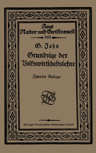 Grundzüge der Volkswirtschaftslehre