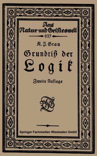 Grundriß der Logik