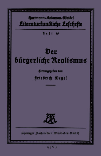 Der bürgerliche Realismus