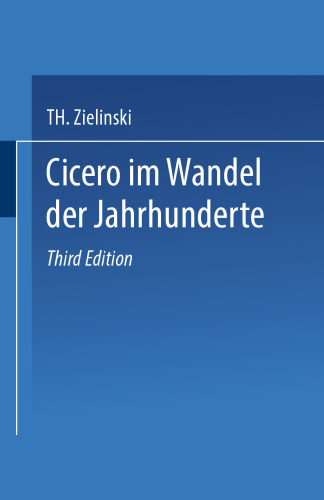 Cicero: Im Wandel der Jahrhunderte