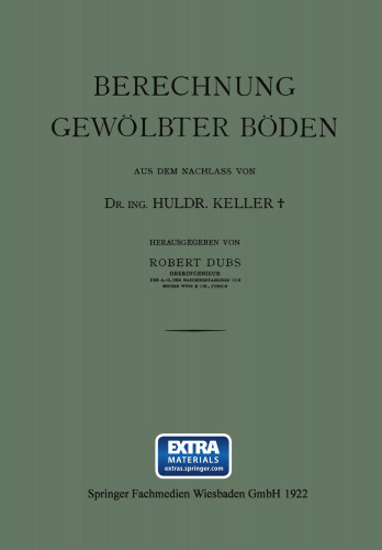 Berechnung Gewölbter Böden