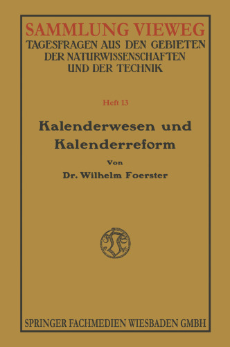Kalenderwesen und Kalenderreform