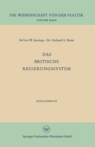 Das britische Regierungssystem