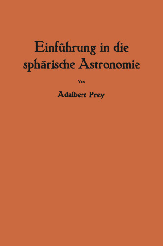 Einführung in die sphärische Astronomie