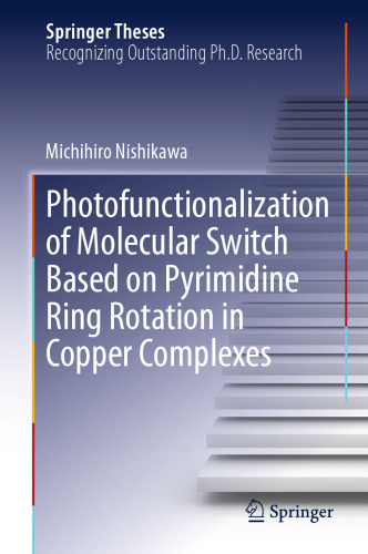 Photofunctionalization of Molecular Switch Based on Pyrimidine Ring Rotation in Copper Complexes