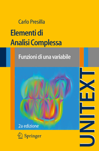 Elementi di Analisi Complessa: Funzioni di una variabile