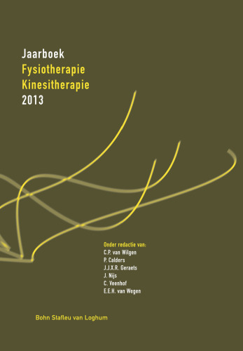 Jaarboek Fysiotherapie Kinesitherapie 2013