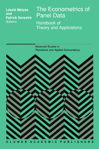 The Econometrics of Panel Data: Handbook of Theory and Applications