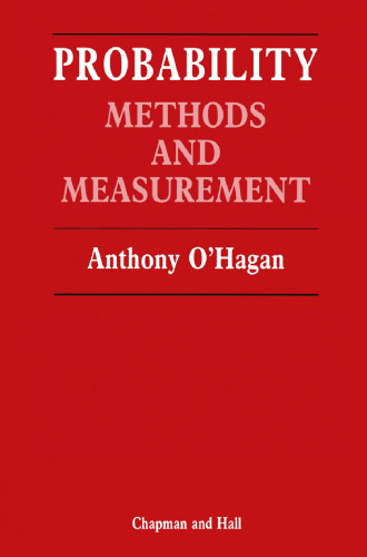 Probability: Methods and measurement