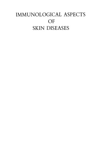 Immunological Aspects of Skin Diseases