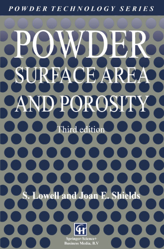 Powder Surface Area and Porosity