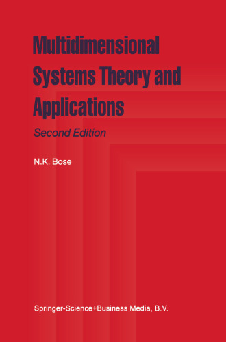 Multidimensional Systems Theory and Applications
