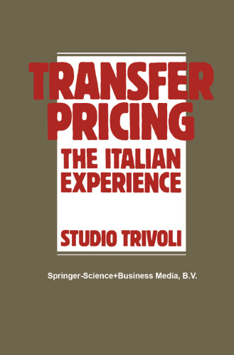 Transfer Pricing: The Italian Experience