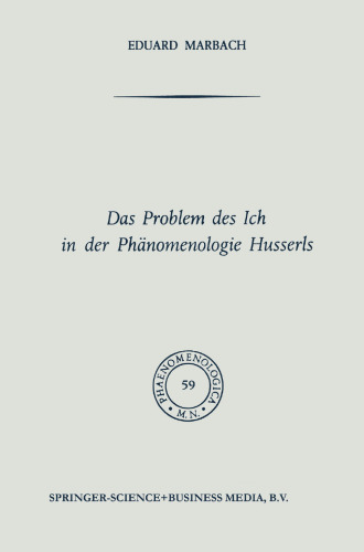 Das Problem des Ich in der Phänomenologie Husserls
