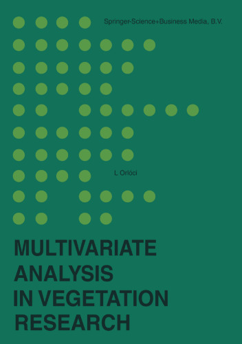 Multivariate Analysis in Vegetation Research