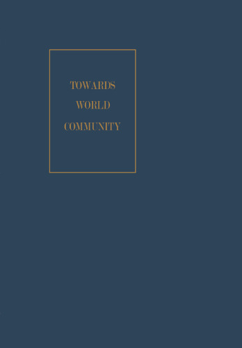 Towards World Community