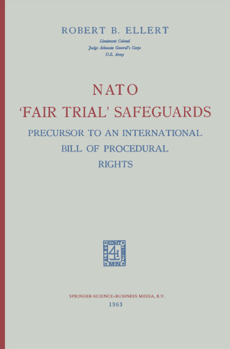 NATO ‘Fair Trial’ Safeguards: Precursor to an International Bill of Procedural Rights