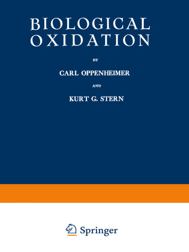 Biological Oxidation