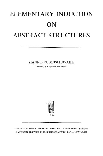 Elementary Induction on Abstract Structures