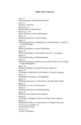 Proceedings of the Fourth International Congress on Hormonal Steroids. Mexico City, September 1974
