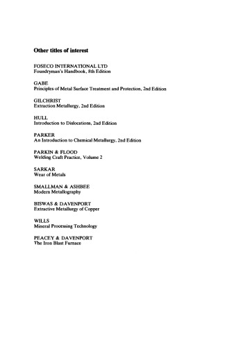 Welding Craft Practice: Electric Arc Welding and Related Studies