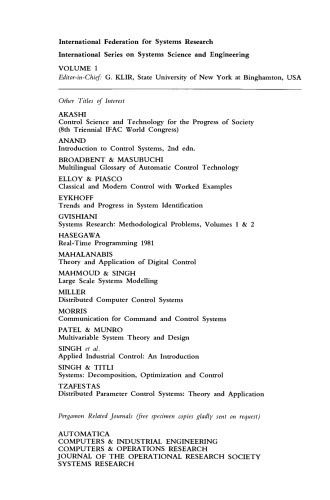 Anticipatory Systems. Philosophical, Mathematical and Methodological Foundations